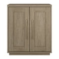 thumbnail image 6 of Evelyn&Zoe Tillman 28" Wide Rectangular Accent Cabinet, Antiqued Gray Oak, 6 of 12