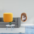 thumbnail image 2 of Elegante otomana con asiento tipo banco y marco decorativo de resina con marco de fotos ornamental, ideal para exhibir fotos en la oficina, el dormito, 2 of 8