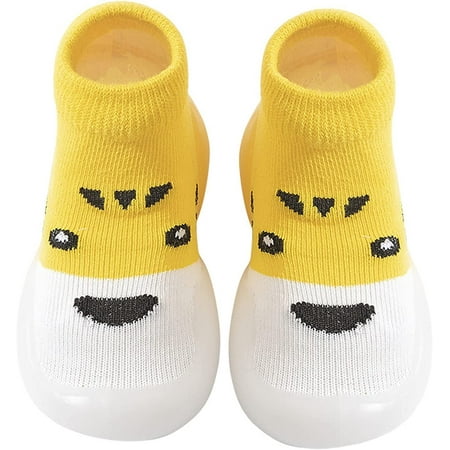 

QWZNDZGR Baby Toddler Sneakers Shoes First Walking Socks Shoes Infant First Walkers Breathable Mesh Lightweight Soft Running