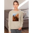 thumbnail image 2 of Petra Rock Dragon. Sweatshirt Women -Anthony Chirstou Designs, Female 4X-Large, 2 of 4