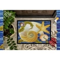 thumbnail image 3 of Carolines Treasures PRS4056JMAT Cut Nautilus And Starfish Door Mat Indoor Rug or Outdoor Welcome Mat 24x36 Doormat  36"L, 3 of 4