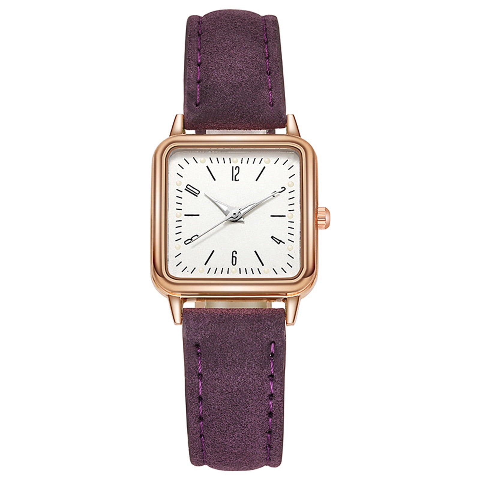 Jewelry On Clearance Fashion Border Temperament Luminous Ladies Watch Purple Walmart