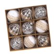 thumbnail image 3 of 9 bolas navideñas decorativas para árbol de Navidad, surtido Estilo B, 3 of 9