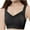 Black, variant on Kaemgyyd Push up Bras for Women Breathable Full Coverage Wireless Soft Bralette Support Seamless Comfortable Wirefree Bra