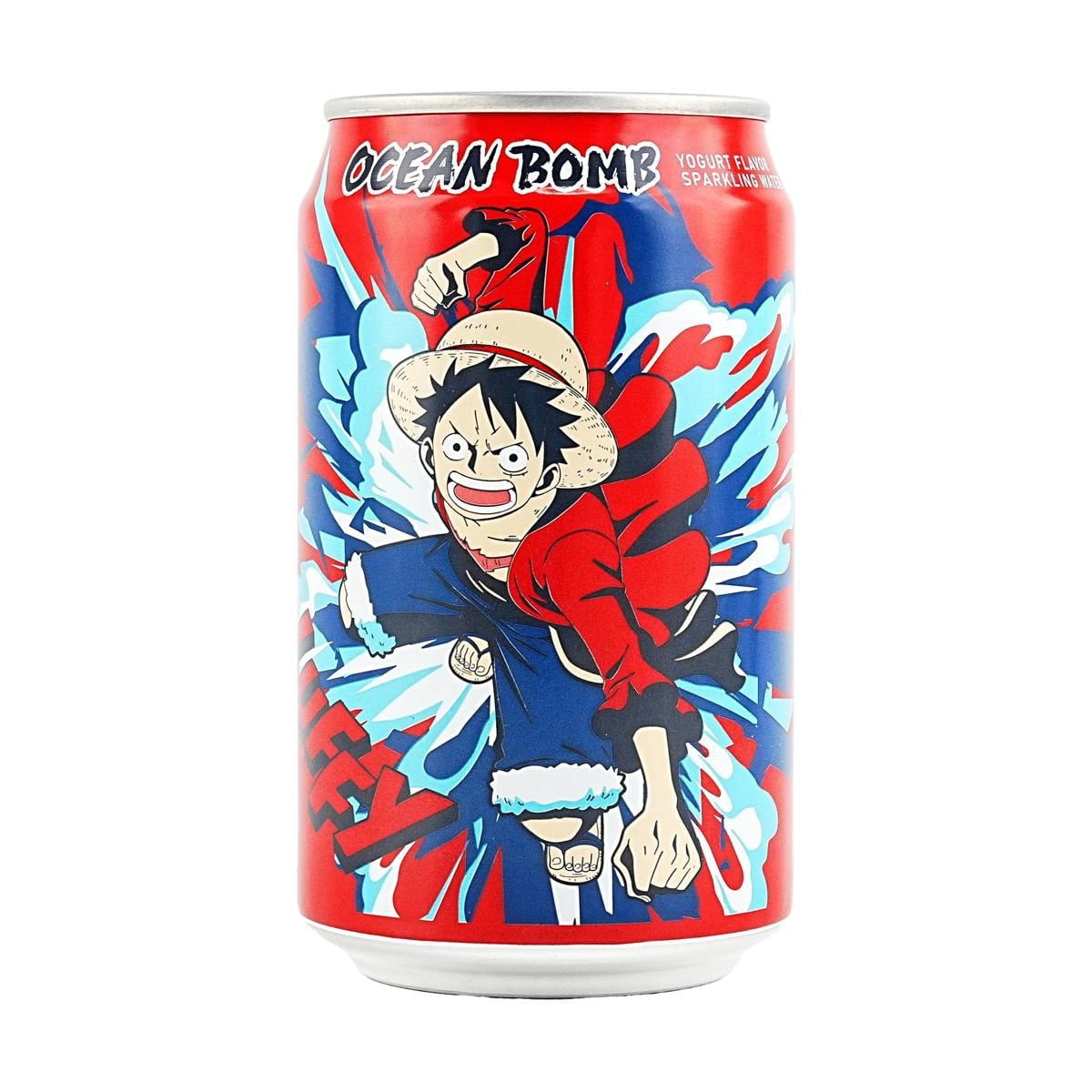 Ocean Bomb One Piece Sparkling Water Flavor - 6 Packs, 11.10 FL (330ml) each - Variety Pack, Random Design - Limited Edition