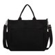 thumbnail image 3 of Bolso de mujer tendencia gran capacidad bolso de lona de moda práctico estilo moderno retro simple bolso bandolera casual para desplazamientos, 3 of 6
