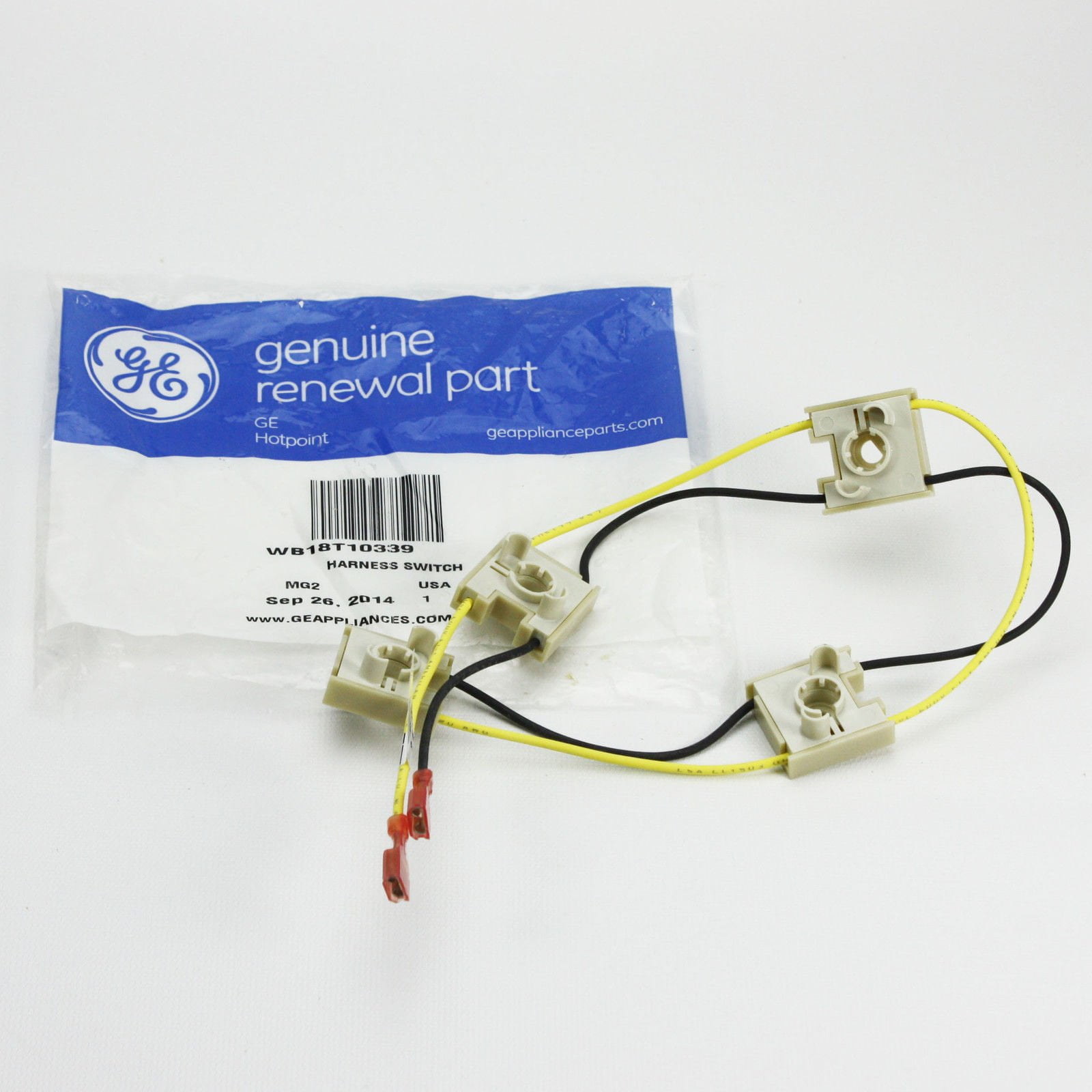 GE Range Spark Ignition Switch and Harness WB18T10339