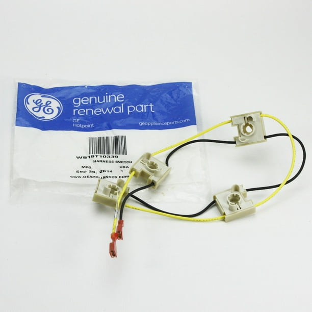 GE Range Spark Ignition Switch and Harness WB18T10339