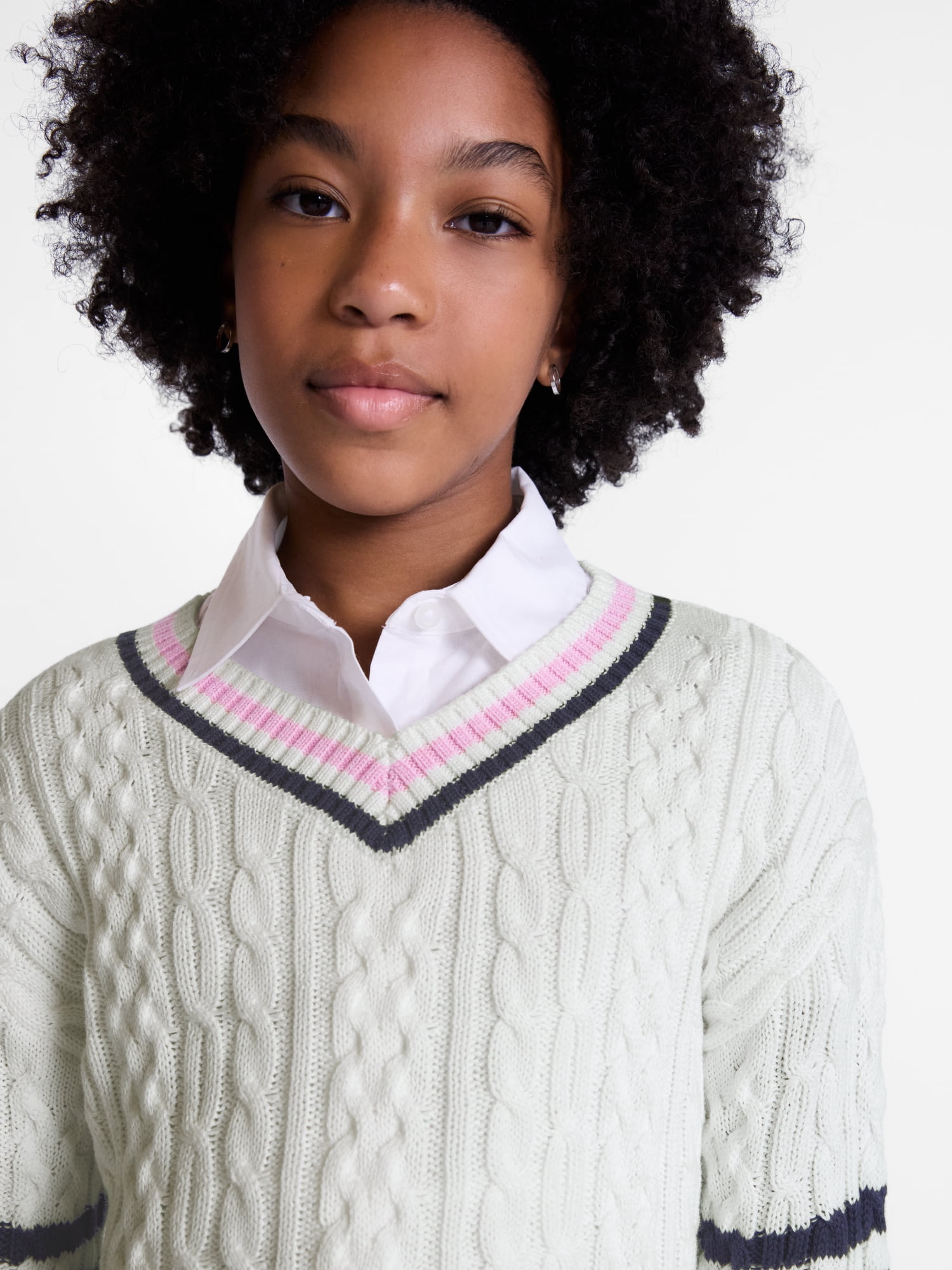 Weekend Academy Girls Pullover Cardigan, Sizes 4-18