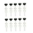 thumbnail image 4 of WHAMVOX 10pcs Plastic Flush Toilet Water Tank Push Buttons Rods Connector (80mm), 4 of 8
