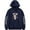 Navy, variant on Overlord Merch Albedo Hoodie Unisex Pocket Drawstring Casual Sweatshirt Anime Long Sleeve Pullover