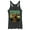 Black Heather, variant on Women's Scooby Doo Puppy Frame  Racerback Tank Top Black Heather 2X Large
