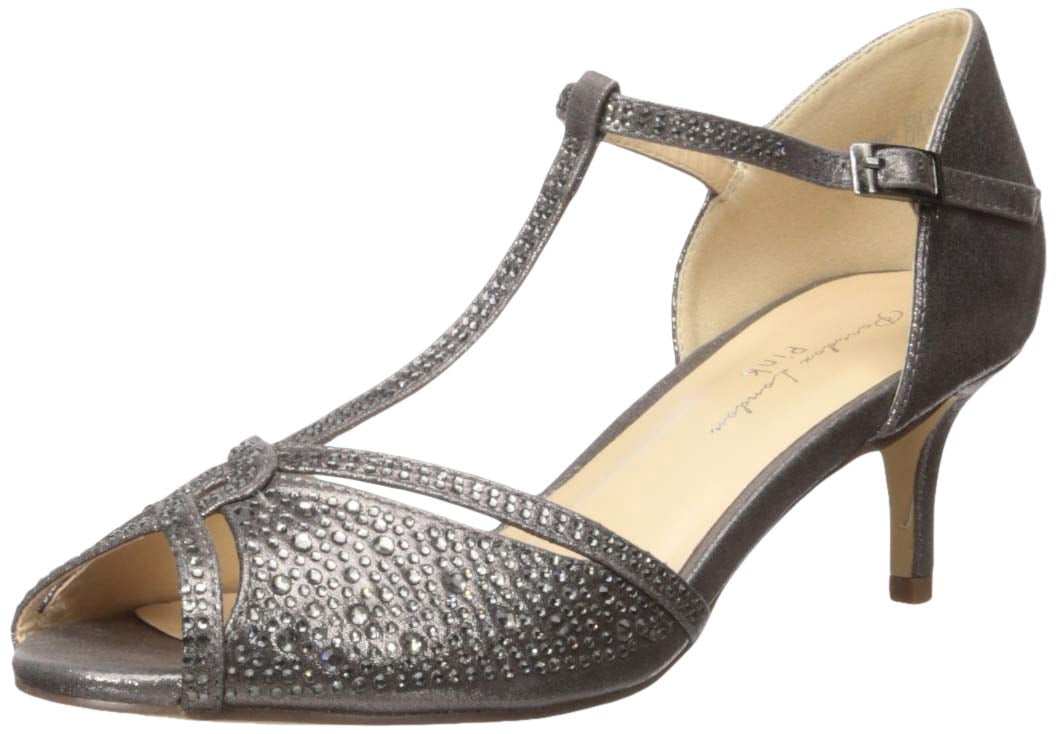 Paradox London Pink womens Seva Pump, Pewter, 8 Wide US