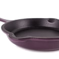 thumbnail image 7 of BergHOFF Neo 4pc Cast Iron Cookware Set, Fry Pan, Grill Pan & Round Dutch Oven, Purple, 7 of 7