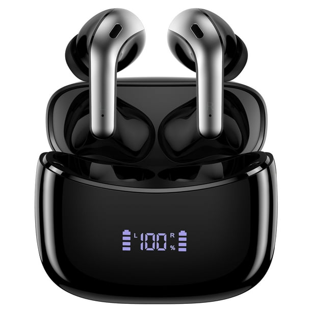 Wireless Earbuds Bluetooth Headset with Microphone Touch Control