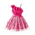 thumbnail image 1 of Robes pour Fillettes Robe Sans Manches à Volants en Tulle pour Bébé Robe d'Été pour Filles Robe d'Été pour Filles Robes pour Filles Taille 2-3 Ans, 1 of 7
