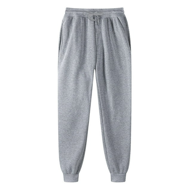 AWZXDE Women's Casual Pants Track Solid Color Lace-up Workout Trousers with Pockets for Everyday Wear