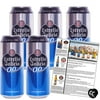Estrella Galicia 0,0 Non-Alcoholic Beer 5 Pack, Made in Spain, 11.2oz/btl, includes Phone/Tablet Holder & Beer/Pairing Recipes