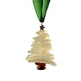 thumbnail image 5 of harmtty Xmax Christmas Tree Ornament Sturdy Long Lifespan Lovely Delicate Design Sea Glass Handmade Ocean Decoration Green & White, 5 of 8