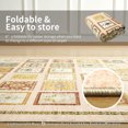 thumbnail image 4 of Wondo 6x9 Washable Non-Slip Area Rug - Boho Moroccan Geometric Bohemian Carpet for Living Room, Bedroom, Dining Room, Office, Beige, 4 of 9
