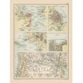 thumbnail image 2 of Bartholomew 25x32 White Modern Wood Framed Museum Art Print Titled - Bays South America - Bartholomew 1892, 2 of 4