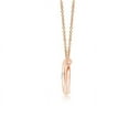 thumbnail image 2 of ANGARA Lab Grown Sideways Infinity Necklace with Gypsy Diamond for Women in 14K Rose Gold (Size-2mm| Color-F-G| Clarity-VS) | Anniversary, Jewelry Gift for Women | Lab-Grown Diamond Necklace, 2 of 6