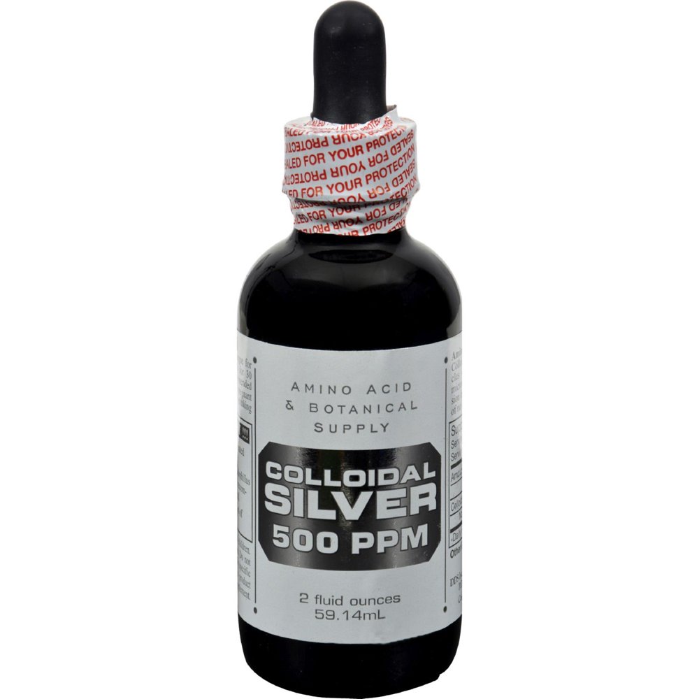 Amino Acid & Botanical Colloidal Silver 200ppm Spray, 2 Oz Walmart