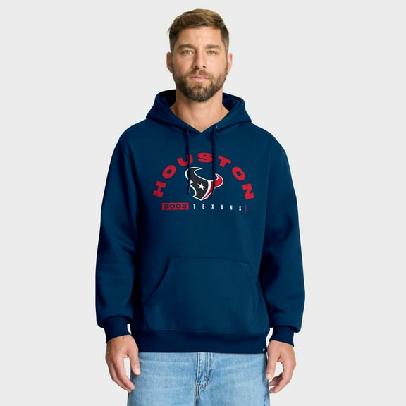 Men's Fanatics Navy Houston Texans Delay of Game Legacy Pullover Hoodie