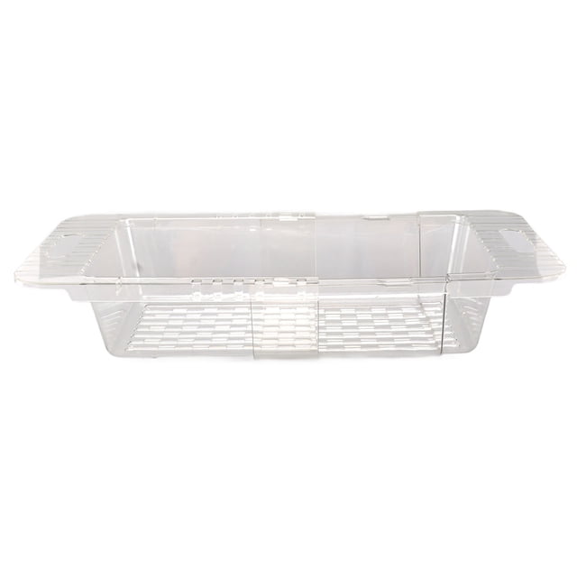 Fregadero de Cocina ANGGREK Colador de Frutas y Verduras Escurridor Telescópico PET