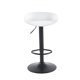 thumbnail image 3 of Sillas Shell para bar o para barra de cocina giratoria con respaldo reposapiés base metálica altura ajustable y ideal para barra de comedor cocina o bar 2 pzas, 3 of 4