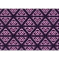 thumbnail image 1 of Ahgly Company Machine Washable Indoor Rectangle Transitional Orchid Purple Area Rugs, 3' x 5', 1 of 7