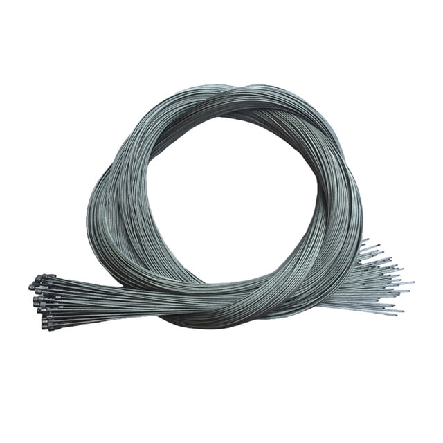 facefd Pack of 10 Bike Shift Line Stainless Steel Brake Speed Inner Wire Core Fixed Mountain Cable Galvanization Folding Type 3 Type 7