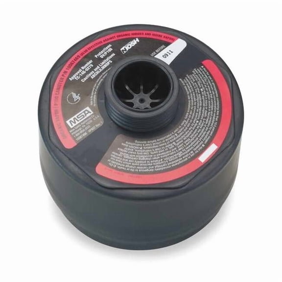 Msa Safety Canister, P100, Black/Magenta 10067469