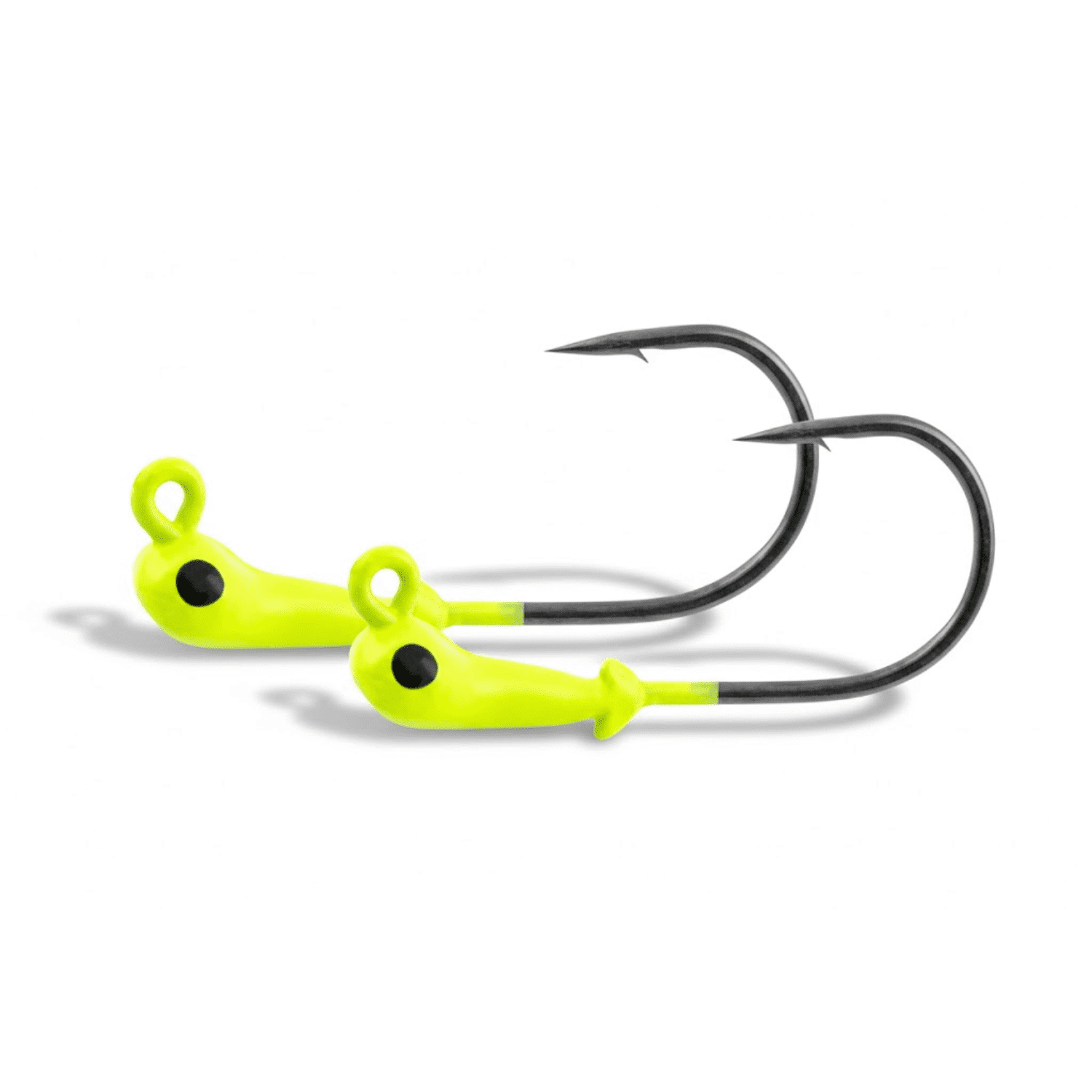 Tsunami Beetle Jig Heads – Chartreuse, 1/8 oz.