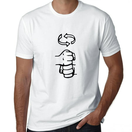 Coffee - ASL - Sign Language - Coffee Lover Men's T-Shirt - Walmart.com