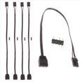 thumbnail image 2 of 15 Piezas para 4PIN RGB una EstáNdar ARGB 3-Pin 5V Adaptador Conector RGB Cable 25Cm, 2 of 5
