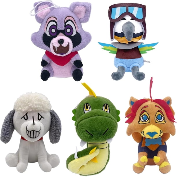 Peluche Indigo Park,un Regalo navideño for fanáticos y coleccionistas,Peluche Juguetes para Fans y Amigos (5 Piezas)