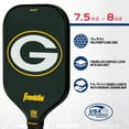 thumbnail image 3 of Franklin Sports NFL Green Bay Packers Pickleball Paddle - Official NFL Team Pickleball Paddles - USAP (USAPA) Approved Premium Quality Pickleball Paddles - Authentic Team Logos + Colors, 3 of 12