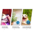 thumbnail image 4 of Pelota de juguete para perros, duradera, con aroma a menta, para masticar, para dispensar comida para mascotas, pelota educativa para alimentar a cachorros y gatos, 4 of 6