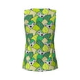 thumbnail image 6 of Goofa Cartoon Koala Bear and Leaf Printed Womens Workout Tops for Women Sleeveless Yoga Shirts Athletic Running Tank Tops Sleeveless Gym Clothes Workout Apparel-, 6 of 9