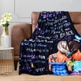 thumbnail image 3 of Yibo Birthday Gifts for Women Blanket Flannel Soft and Comfortable Anti-static Bed Sofa Blanket, 3 of 8