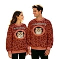 thumbnail image 3 of CAIVO Leopard Print Men Women Unisex Pet Pouch Hoodie Cat Sweatshirt with Zipper Pouch Pocket for Dogs Long Sleeve Tops, 3 of 5