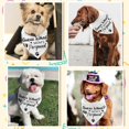 thumbnail image 6 of 1 Pc Mom Is Pregnant Printed Dog Bandana White Pregnancy Announcement Reveal Puppy Scarf Kerchief Cotton Decorative Pet Bandana Pet Accessories for Pet Dog Lovers 30.7x21.6inch(78x55cm), 6 of 6
