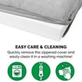 thumbnail image 4 of FurHaven Pet Products Quilted Full Support Orthopedic Sofa Pet Bed for Dogs & Cats - Silver Gray, Jumbo, 4 of 9