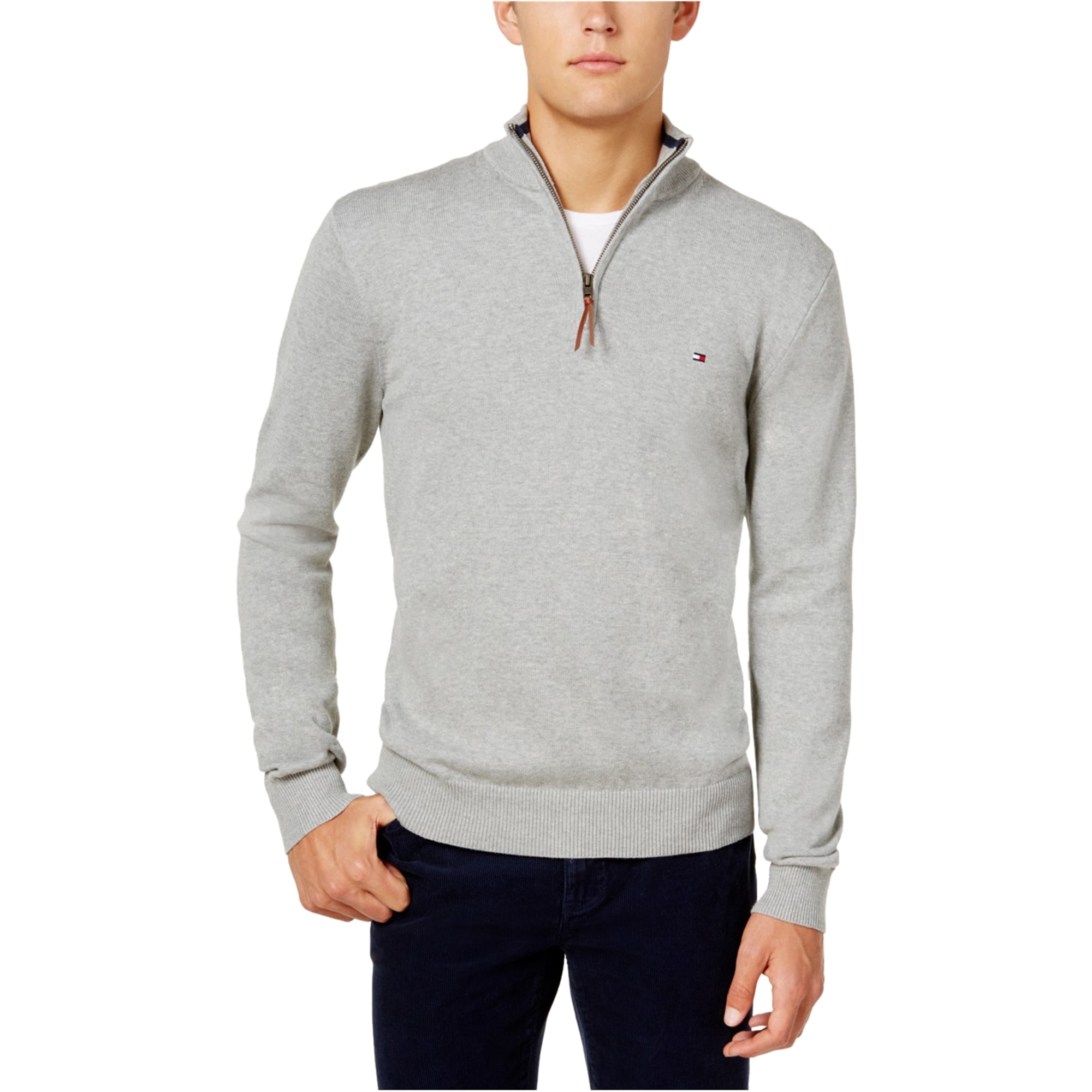 tommy hilfiger sweatshirt gray