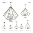 thumbnail image 2 of Livex Lighting - Prism - 2 Light Convertible Mini Chandelier in Contemporary, 2 of 10