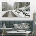 thumbnail image 1 of Snow Storm at Piornedo Spain - Large Landscape Canvas Art, 1 of 3