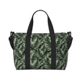 thumbnail image 2 of Sigee Tropical Palm Leaves1 for Hand Travel Bag,Sports Tote Gym Bag for Men and Women, 2 of 7
