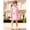 Plaid Pink, variant on Bellafa Toddler Girls Sleeveless Lapel Neck Summer Dress Princess Ruffle A-Line Cotton Sundress Kids Casual Polo Dresses 2-7 Years