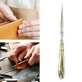thumbnail image 6 of Leather Punch Hole Awl, Leathercraft DIY Tool, Tailors Punching , Repair Supplies Bronze, 6 of 7
